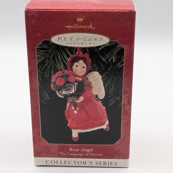 Hallmark Keepsake Rose Angel 1999, 4th and Final in Language of Flowers Series - Picture 8 of 11
